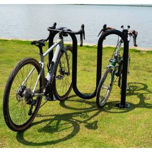 2 Rolling Wave Bike Rack - 5 Bikes