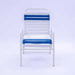 Pool Side Dining Chair - Vinyl Strap - Image 2