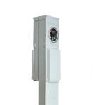 50-30-20 amp Ringless GFCI RV Pedestal R075CB6010 - Back to Back - Metered - Direct Bury - Image 1
