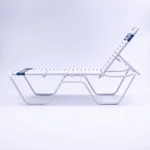 Vinyl Strap Commercial Pool Chaise Lounge - 16 in Height - Image 2