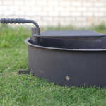 Commercial Fire Ring 32 Inch With Swivel Grate - Image 3