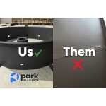 Commercial Fire Ring 32 Inch With Swivel Grate - Campfire Ring - Image 4