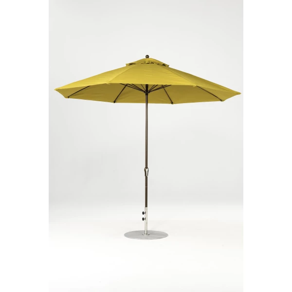 Frankford Monterey 11 ft Market Fiberglass -  NO TILT-  Octagon Crank Umbrella