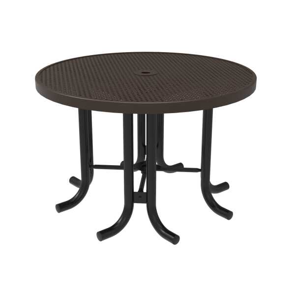 Standard Metal Round Patio or Marketplace Table 