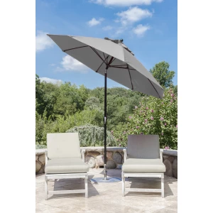 Frankford Monterey 11 ft Market Umbrella Fiberglass -  Crank & Auto Tilt -  OCTAGON