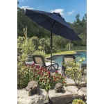 Frankford Monterey 9 ft Market Umbrella Fiberglass - Crank & Auto Tilt - OCTAGON