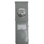 50-30-20 Metered GCFI RV Pedestal With Light- Direct Bury