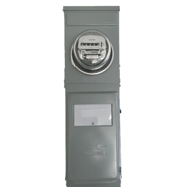 50-30-20 Metered GCFI RV Pedestal With Light- Direct Bury
