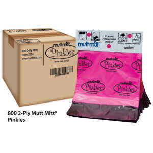 Dog Waste Station 2- Ply Header Bags - 800 Count