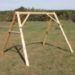 Cedar 4' A-Frame Wood Swing Frame