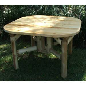 Cedar Log 47″ Roundabout Table