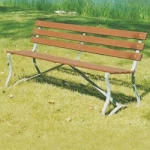 Wooden Park Bench - Frame Kit