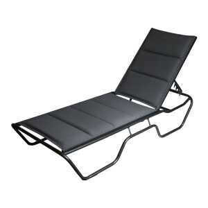 Dania Padded Chaise Lounge - Cushioned Top