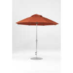 Frankford Monterey 7.5 ft Market Fiberglass –  NO Tilt –  OCTAGON Crank Umbrella