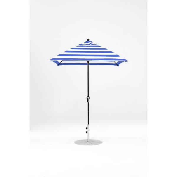 Frankford Monterey 6.5 ft Market Umbrella Fiberglass -  NO Tilt - Square - Pulley Lift