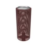 Punched Steel Ashtray Pylon