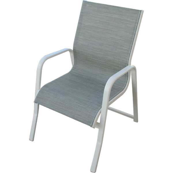 Island Breeze Poolside Dining or Lounge Chair with Armrests