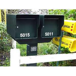 Two Security Mailbox - Large Heavy Duty