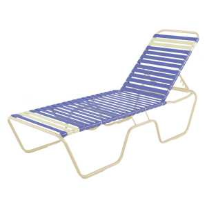 Windward Design Group Neptune Strap Armless Chaise Lounge - 20"