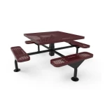 Nexus Square Table - Expanded Metal