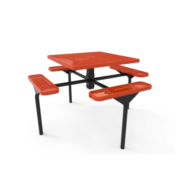 Nexus Square Table - Expanded Metal
