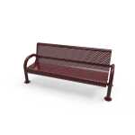 Punched Steel Pipe Bench