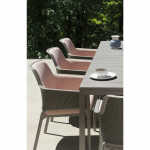 Nardi Rio 83″ – 110″ Rectangular Extension Dining Table