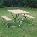 Standard Duty Picnic Table FRAME ONLY - Bolted 6 & 8 ft