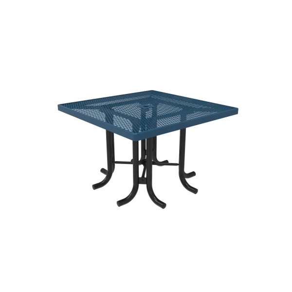 Standard Metal Square Patio or Marketplace Table Standard Metal Square Patio or Marketplace Table