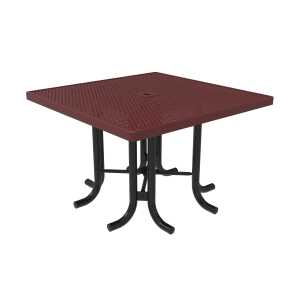 Standard Metal Square Patio or Marketplace Table