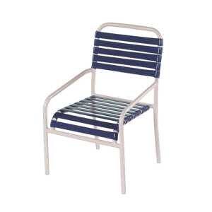 Windward Design Group Aruba Strap Aluminum Dining Chair