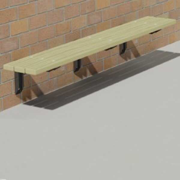 Wall Mount Outdoor Bench - Frame Kit 