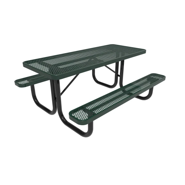 6-Rectangular-Portable-Table-Expanded-Metal - Outdoorsiness.com