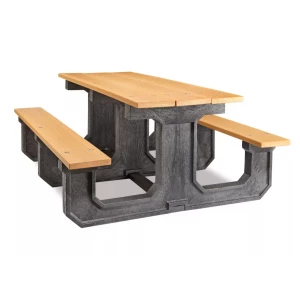 Rectangle Recycled Plastic Picnic Table - 6ft