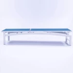 Skyline Luxury Commercial Sling Pool Chaise Lounge with Aluminum Frame - Image 2