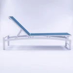 Skyline Luxury Commercial Sling Pool Chaise Lounge with Aluminum Frame - Image 5