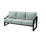 Pinnacle Deep Seating Cushioned Aluminum  Commercial Patio Sofa - Image 1