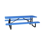 Quick Ship 8ft Portable Rectangular Commercial Picnic Table - Image 4