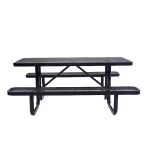 Rectangular Picnic Table 6ft Portable Commercial Picnic Table - Image 7