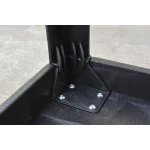 Heavy Duty Utility Cart, Flat Top - 500 lb Load Cap - 34"L x 17-1/2"W x 33"H - Image 2