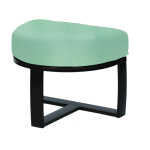 Pinnacle Deep Seating Cushioned Aluminum Commercial Ottoman - Image 1