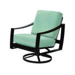 Pinnacle Deep Seating Cushioned Aluminum Commercial Swivel Rocker Chair - Image 1