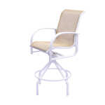 Commercial Sling Swivel Bar Chair - Laguna Series - Image 1