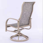 Sling High Back Swivel Arm Chair - Laguna Comfort Series - Image 2