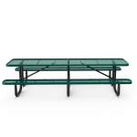 Commercial 10 ft Portable Rectangular Picnic Table -120 in - Image 6