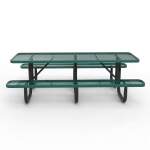 Commercial 8 ft Portable Rectangular Picnic Table - 8ft - Image 4